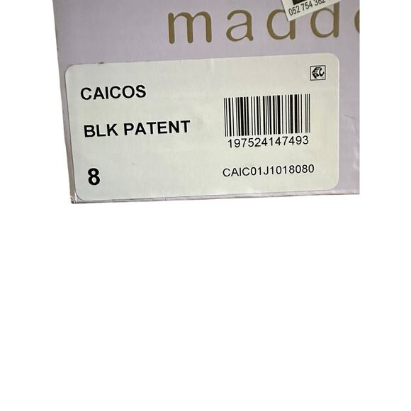 Madden Girl Caicos platform heeled sandal in black patent leather Size 8 $119 - Picture 12 of 13